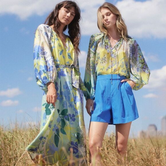 Kobi Halperin Arbor Floral Colorful Summer Dress - Picture 2 of 10